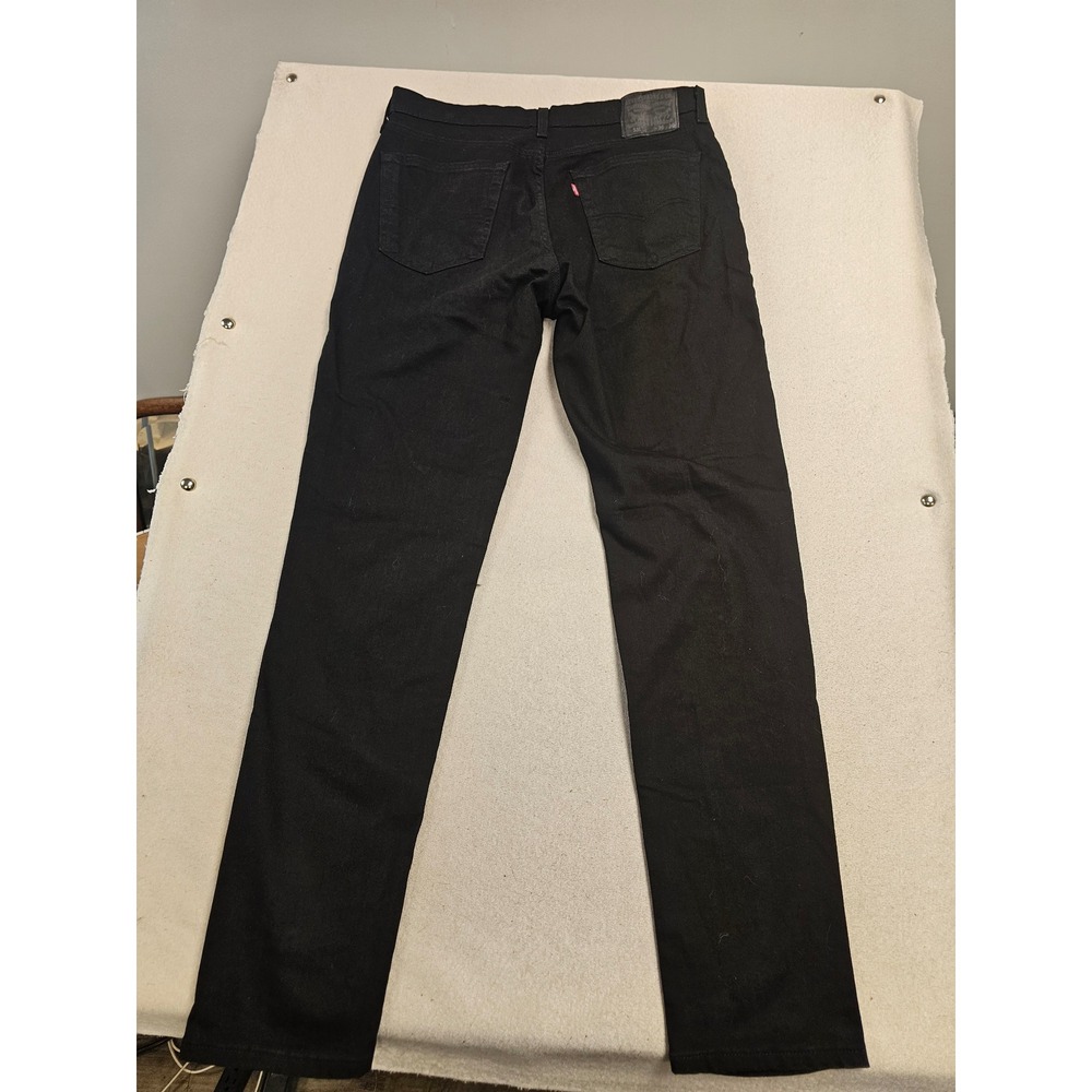 Levis 531 Athletic Slim Black‎ Denim Jeans Mens 36x36 85494-0032